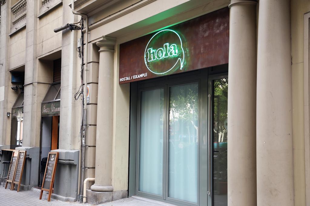 Hola Hostal Eixample Barcelona Eksteriør billede