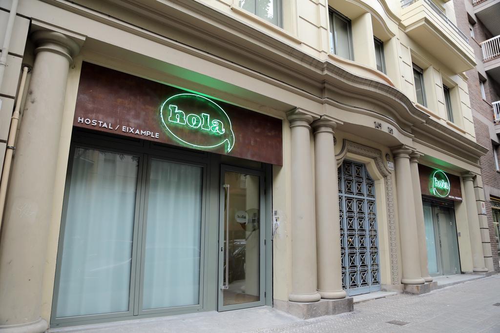 Hola Hostal Eixample Barcelona Eksteriør billede